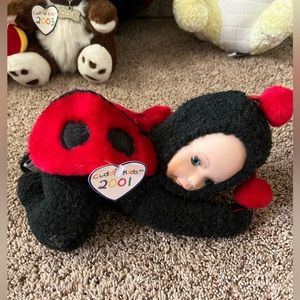 NWT Ladybug baby plush animal collectible